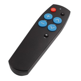 XEERUN Universal remote control, seniors remote control TV with large buttons, easy to use and set up, universal remote control TV for seniors for TV and cable IR devices