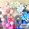 Checkered Number 0 Balloons 40 Inch Giant Race Car Checkered