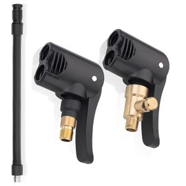 Nimczelunu Pack of 2 Adaptor French Valve, French Valve Adapter, Bicycle Valve Adapter, Bicycle Valve Adapter, Car Valve Adapter, for Cars, Motorcycles, Bicycles