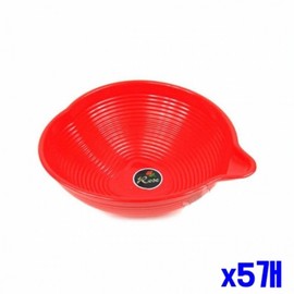 Multi-purpose bathroom bin 26x29.5x10cm x5 A bowl of water