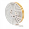 Window & Door Gap Seal Strip - Draft Stopper, Weatherstrip, Soundproofing Soundproofing 4ea