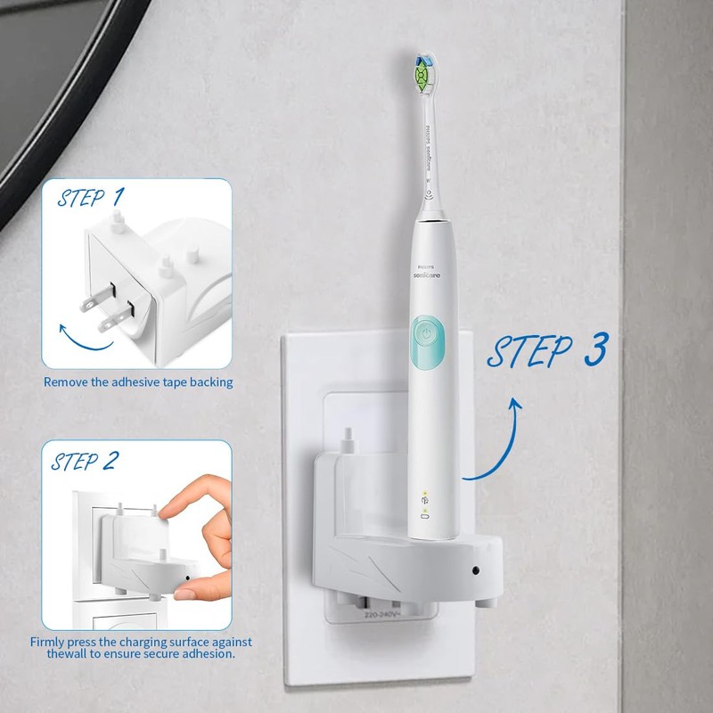 Electric Toothbrush Charger for AquaSonic Electric Toothbrush, Wireless Wall Charger