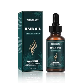 Aceite Capilar Con Romero - Estimula y nutre los folículos pilosos. Diseñado para revitalizar, fortalecer y proteger. mejorando la salud del cabello. 