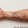 Large 'Holiday Coach' Temporary Tattoo (TO00074505)