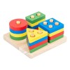 Set 11pzs Juego Didactico Montessori Tablero Madera Niños