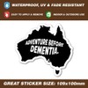 Adventure Before Dementia CAR UTE 4x4 4WD Sticker