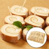 NILLOS Bamboo Forks, 100 Pcs Food Dessert Two Prongs Mini