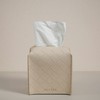 OLETHA Square Tissue Box Cover - Aesthetic Desk Decor for