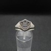 Sterling Silver Ring Poseidon Symbol Trident Solid Genuine Hallmarked 925
