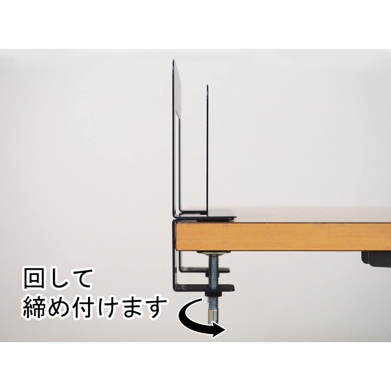 Toyoda Products CMS-1 Clamp Type Menu Book Stand, Menu Pocket,