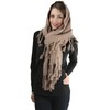 ToBeInStyle Women's Winter Super Warm Chunky Oversized Cozy Knit Scarves,