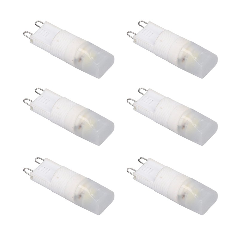 6pcs G9 LED Bulb Energy Saving General Standard Interface 360°