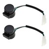 VGOL 2PCS 3-Pin LED Flasher Relay 12V Motorcycle Indicator Relay