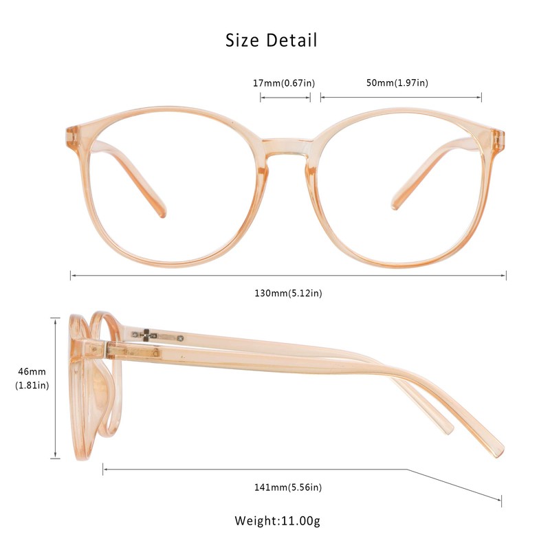 LifeArt Blue Light Blocking Glasses, Anti Eyestrain, Computer Reading Glasses