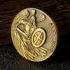 Christian Challenge Coin Michael Guardian Bless Coin Psalm 91:10 Retro