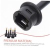 KICHOUSE 5pcs Optical Audio Connector Adapter Jack to Spdif Digital