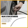 Partuto 2pcs 310mm 12.20'' Car Tire Valve Stem Extension Inflator