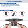 U10P-S Adapter RJ9 to QD HIS Cable for Plantronics Quick