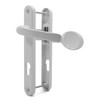 TSS UPVC Door Handle Set- Lever Moveable Pad - 92mm