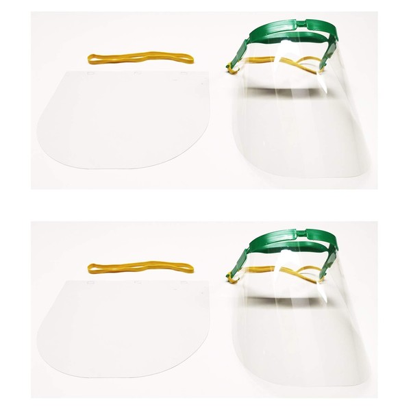 Two Bubbles - Transparent Face Shield Face Protection Face Shield