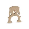 Despiau bass bridge, double bass bridge Planet C 1/8 foot
