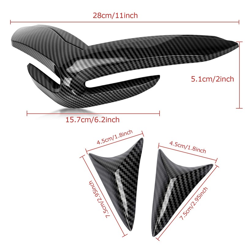 PSLER® Motorcycle Front Trim Nose Cover for Kawasaki Z900 2017-2019