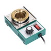150W Round Solder Pot Stainless Steel Ti Plating Electronic Soldering
