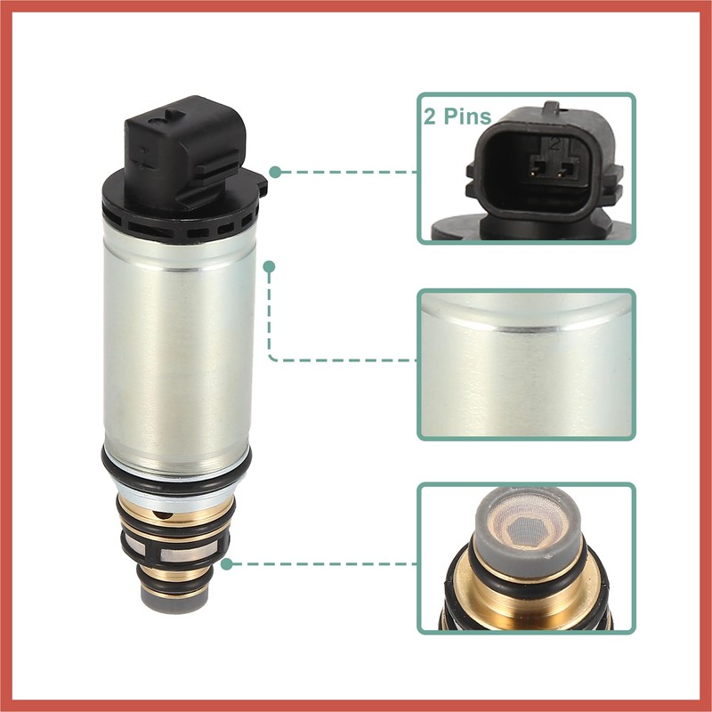 ACROPIX AC Compressor Control Solenoid Valve VCS14EC DCS17EC AC Air