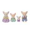 Calico Critters Fennec Fox Family, Set of 4 Collectible Doll