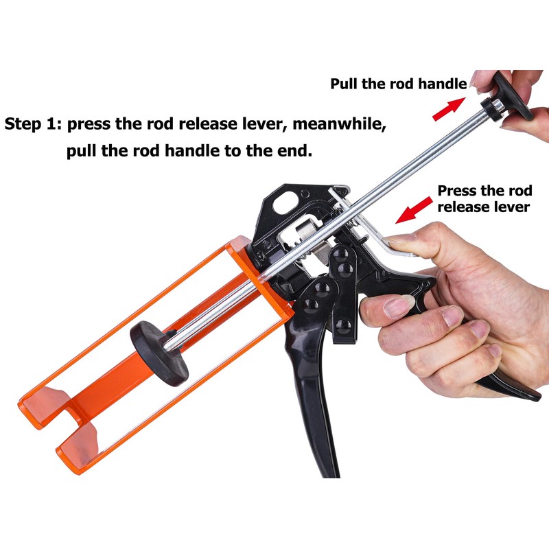 DAFEIKE 250ml Adhesive Gun Dispenser Gun for 8.45 oz 2