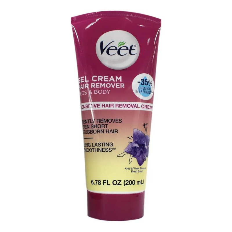 Veet Crema Gel Depilación Fórmula Piel Sensible - 6.76 Fl