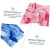 BIUDECO 3Pcs Tie Dye Wide Knot Headbands for Unisex Soft