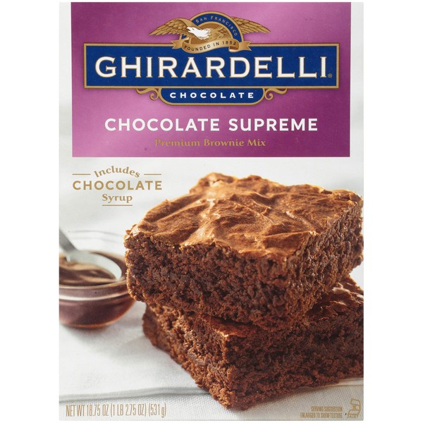 GHIRARDELLI Chocolate Supreme, 18.75 OZ