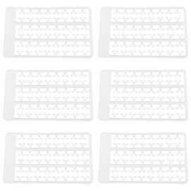 Create idea 20pcs V Shape Bait Stopper Fishing Bobber Stoppers Fishing Accessories For Pellets Meat Corn Hair Rig Fishing Tackle Universal Hook Stopper 85x53mm