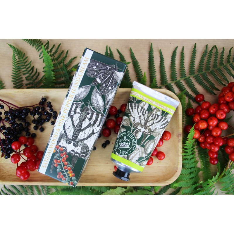 Royal Botanical Gardens, Kew Sandalwood & Pink Pepper Hand Cream,