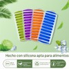 Lily's Home Juego de 4 Moldes de Silicona para Hielo