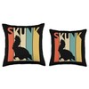 Funny Animal Skunk Artwork Print Cute Skunk Safari Zoo Animal