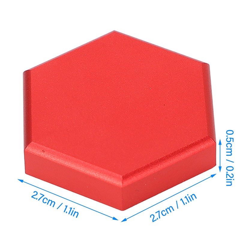 Pool Chalk Holder, Magnetic Hexagonal Billiard Chalk Case Chalk Box