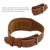 Weight Lifting Belt Waist Protection Adjustable Weightlifting Belt Brown for