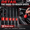 Car Detailing Kit, 17-Piece Car Cleaning Set with Drill Brush