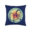 Rollercoaster I Vintage Roller Coaster Throw Pillow