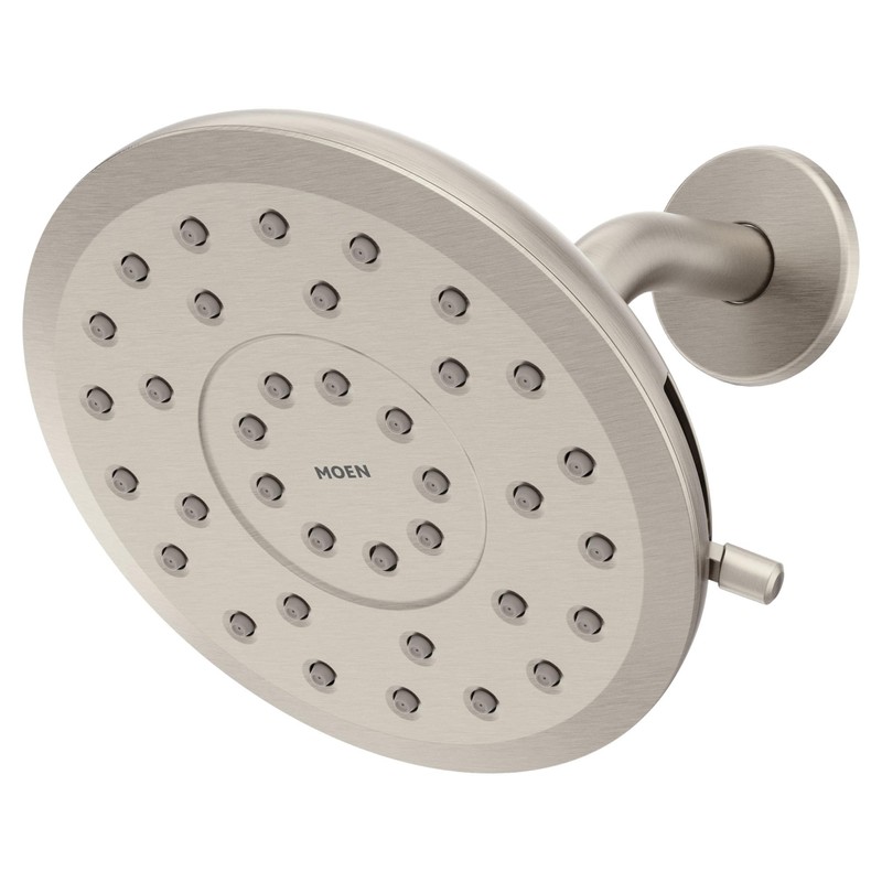 Moen Verso Eco-Performance Infiniti Dial Round Rain Shower Head, 6-Inch
