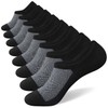 SIXDAYSOX No Show Socks for Men 8 pack Cotton Thin