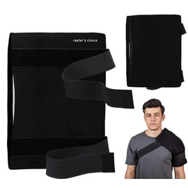 Rester's Choice Ice Pack Wrap Holder with Adjustable Straps for Large Ice Pack 11"-14.5"