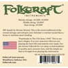 Folkcraft® Mountain Dulcimer String Set, Bass, Loop Ends (.022"BW .022"BW