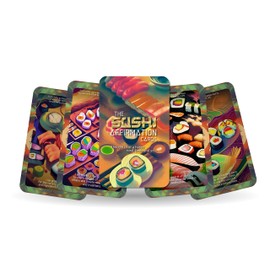 Ibiza Tarot The Sushi Affirmation Cards - Thoughts for a happy mind, body and soul English