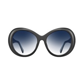 VICTORIA HYDE Women's Round Polarised Sunglasses UV400 Safety Glasses, black