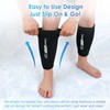 Comfitech Shin Splint Ice Pack Wrap 2 Pack, Reusable Leg