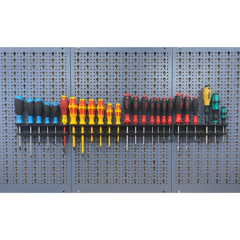 Screwdriver and Pliers Holder for Küpper Perforated Wall Tool Holder
