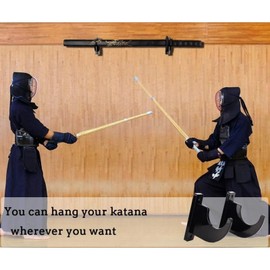 Lightsaber Wall Mount, Acrylic Sword Holder Strong Load Bearing Adjust for Axes Daggers, with Long Screws Stand, for Office Home Decor